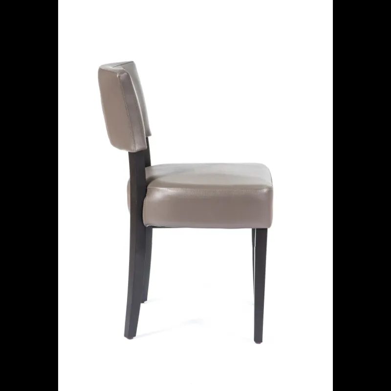 Sessio Steffi 2 Chaise de salle à manger en synthétique et bois* Chaise De Cuisine|Chaise De Salle à Manger