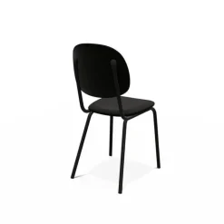 Perfecta STR5 Chaise contemporaine en métal et en tissu fabriquée en Belgique* Chaise De Salle à Manger