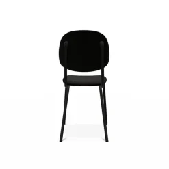 Perfecta STR5 Chaise contemporaine en métal et en tissu fabriquée en Belgique* Chaise De Salle à Manger