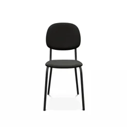 Perfecta STR5 Chaise contemporaine en métal et en tissu fabriquée en Belgique* Chaise De Salle à Manger