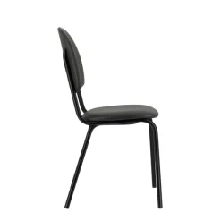 Perfecta STR5 Chaise de cuisine en simili et métal* Chaise De Cuisine