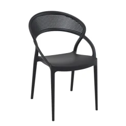 Sunset Chaise design de jardin empilable en polypropylène* Chaise De Jardin