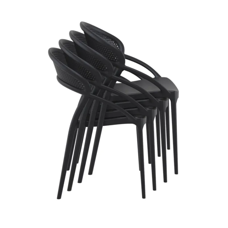 Sunset Chaise design empilable en polypropylène* Chaise De Cuisine|Chaise De Salle à Manger