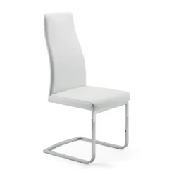 Peressini Sveva SLH Chaise de salle à manger italienne pieds luge* Chaise De Cuisine|Chaise De Salle à Manger