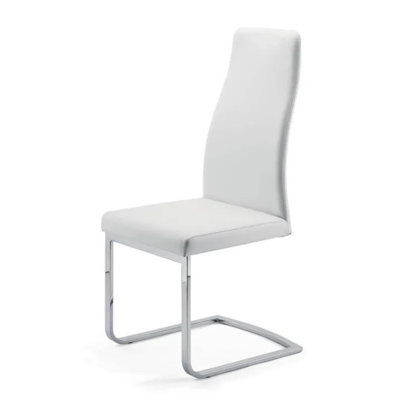 Peressini Sveva SLH Chaise de salle à manger italienne pieds luge* Chaise De Cuisine|Chaise De Salle à Manger