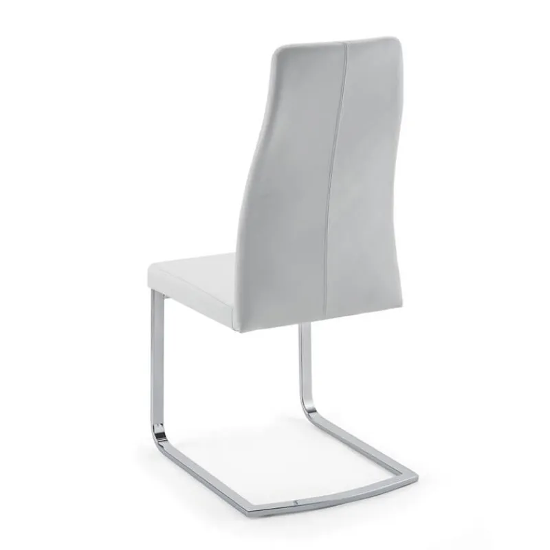 Peressini Sveva SLH Chaise de salle à manger italienne pieds luge* Chaise De Cuisine|Chaise De Salle à Manger