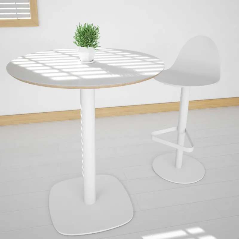 Cancio Tabu Tabouret réglable et pivotant design en bois* Tabouret Snack (assise +/- 65 Cm)|Tabouret De Bar (assise +/- 80 Cm)