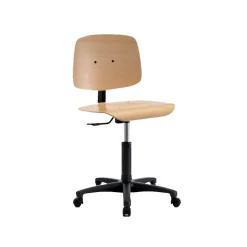 Sokoa Tecnik Chaise dactylo en bois sur roulettes* Chaise De Bureau