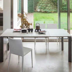 Altacom Teorema Table de salle à manger extensible en céramique* Table De Salle à Manger
