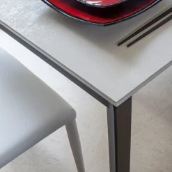 Altacom Teorema Table de salle à manger extensible en céramique* Table De Salle à Manger