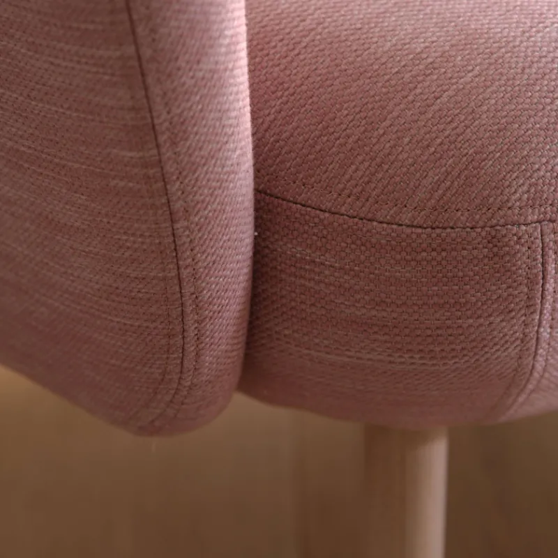 Mobitec Thalia ® Banquette cosy en tissu avec pieds en bois* Chaise Salon|Chaise Pour Chambre