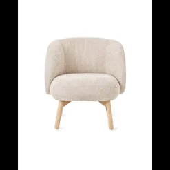 Mobitec Thalia ® Fauteuil confortable en tissu avec pieds en bois* Chaise De Salle à Manger|Chaise Salon