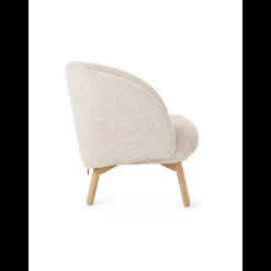 Mobitec Thalia ® Fauteuil confortable en tissu avec pieds en bois* Chaise De Salle à Manger|Chaise Salon