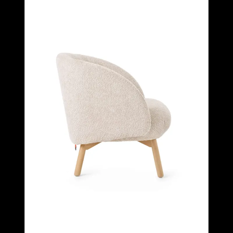 Mobitec Thalia ® Fauteuil confortable en tissu avec pieds en bois* Chaise De Salle à Manger|Chaise Salon