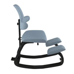 Varier ThatSit ® Chaise de bureau ergonomique à bascule en tissu et bois* Chaise Pour Chambre|Chaise De Bureau