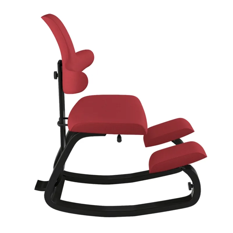 Varier ThatSit ® Chaise de bureau ergonomique à bascule en tissu et bois* Chaise Pour Chambre|Chaise De Bureau