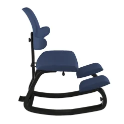 Varier ThatSit ® Chaise de bureau ergonomique à bascule en tissu et bois* Chaise Pour Chambre|Chaise De Bureau