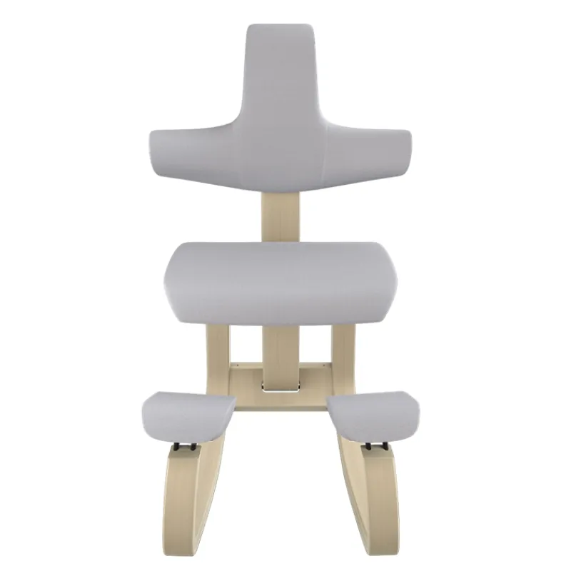 Varier ThatSit ® Chaise de bureau ergonomique à bascule en tissu et bois* Chaise Pour Chambre|Chaise De Bureau