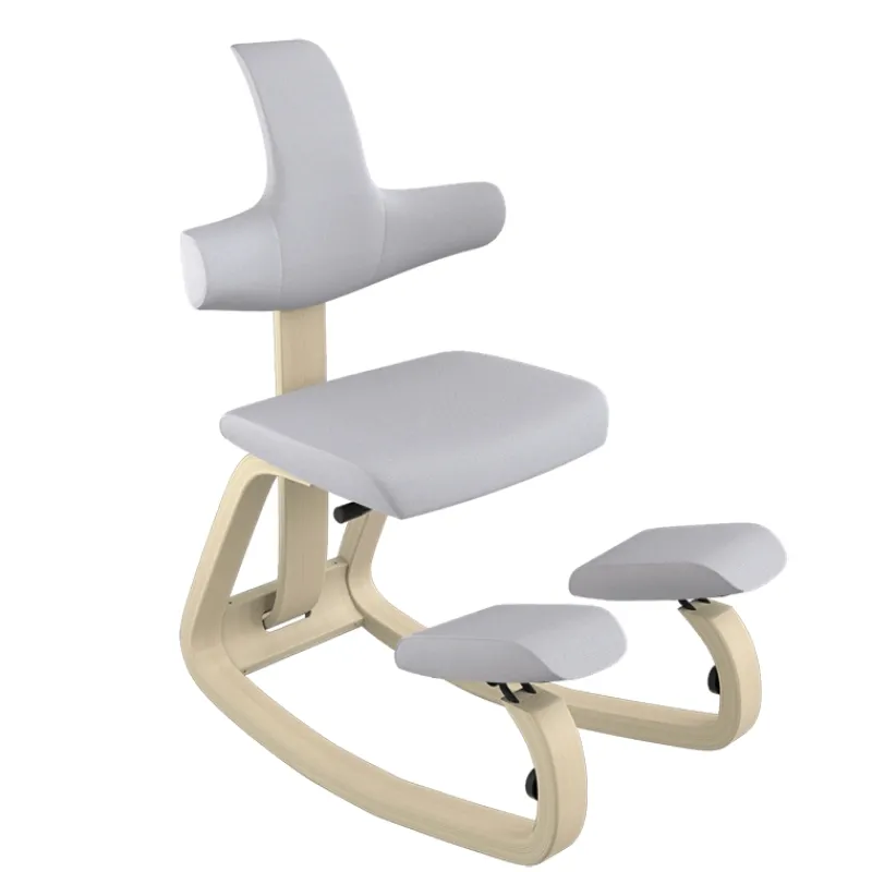Varier ThatSit ® Chaise de bureau ergonomique à bascule en tissu et bois* Chaise Pour Chambre|Chaise De Bureau