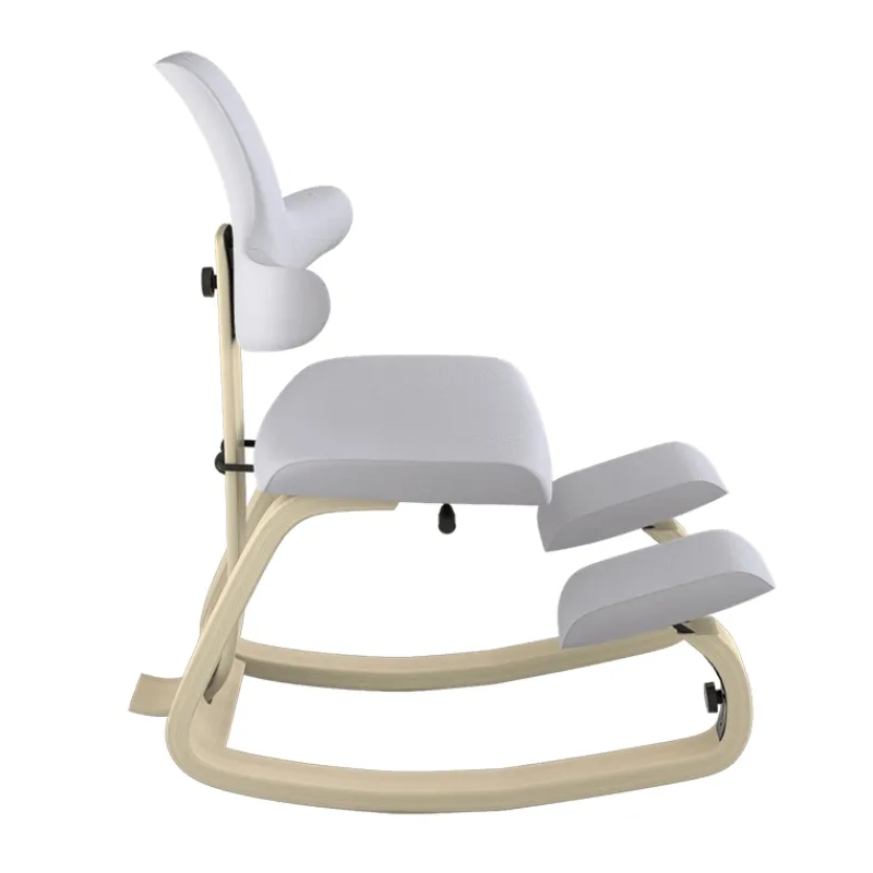 Varier ThatSit ® Chaise de bureau ergonomique à bascule en tissu et bois* Chaise Pour Chambre|Chaise De Bureau