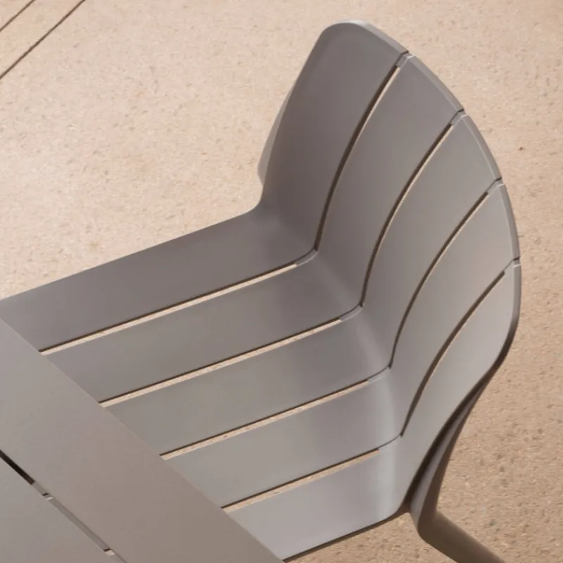 Tiberina Chaise de jardin empilable en polypropylène* Chaise De Jardin