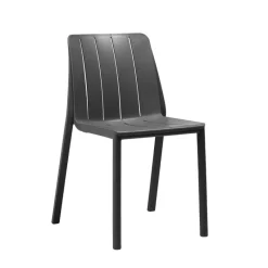 Tiberina Chaise de jardin empilable en polypropylène* Chaise De Jardin