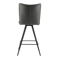 TiméoTabouret snack pivotant avec pieds obliques* Tabouret De Bar (assise +/- 80 Cm)|Chaise De Salle à Manger