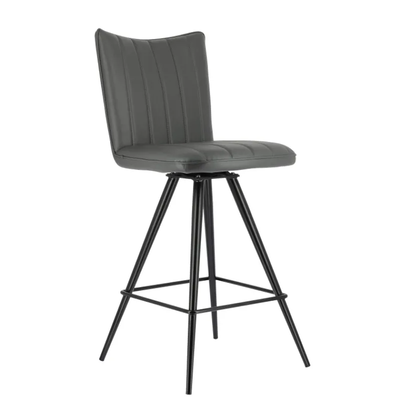 TiméoTabouret snack pivotant avec pieds obliques* Tabouret De Bar (assise +/- 80 Cm)|Chaise De Salle à Manger