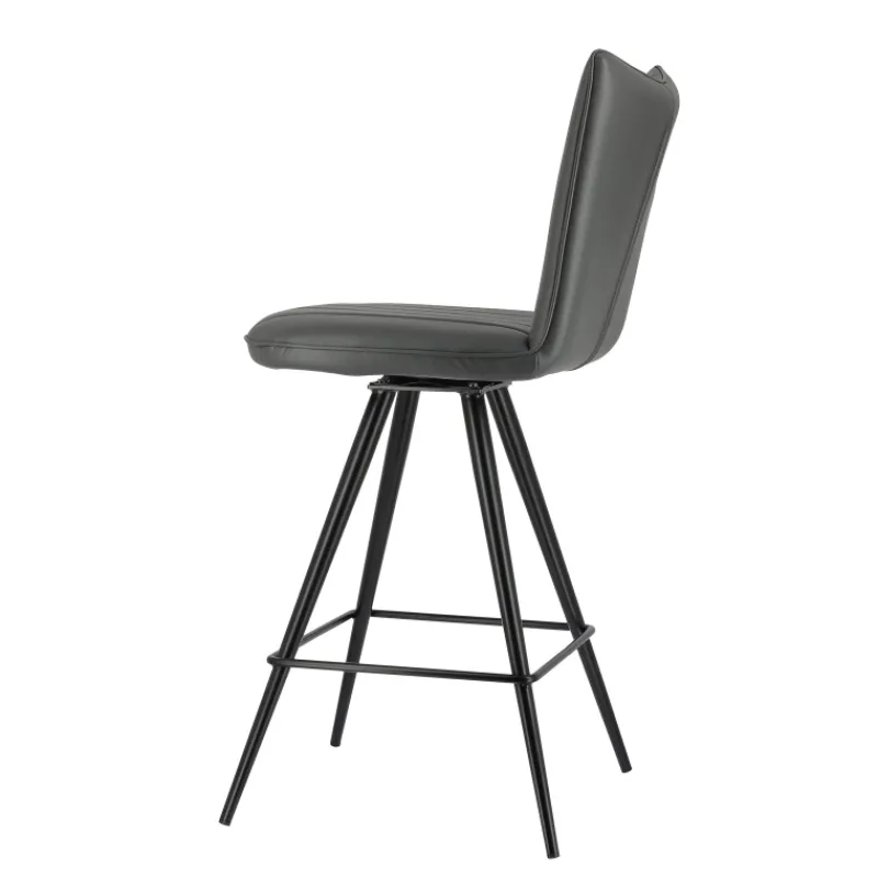 TiméoTabouret snack pivotant avec pieds obliques* Tabouret De Bar (assise +/- 80 Cm)|Chaise De Salle à Manger