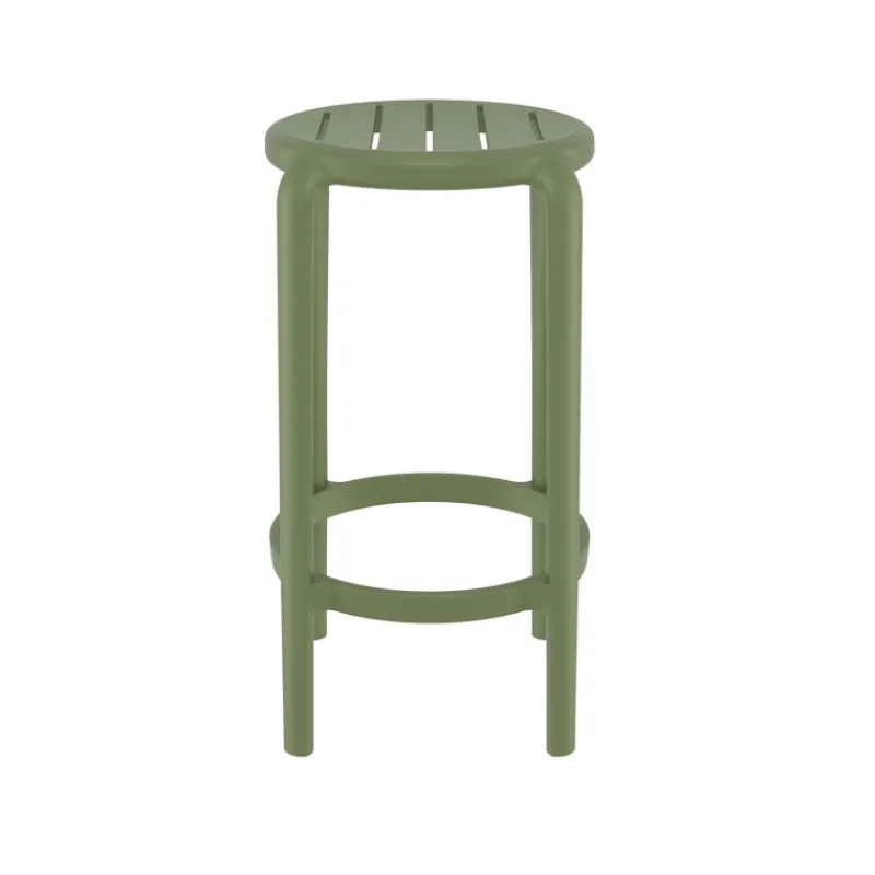 Tom Tabouret snack sans dossier en polypropylène* Tabouret Snack (assise +/- 65 Cm)|Tabouret De Bar (assise +/- 80 Cm)