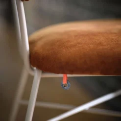 Mobitec Toro ® Chaise cosy minimaliste en tissu et pieds métal* Chaise De Salle à Manger|Chaise Salon