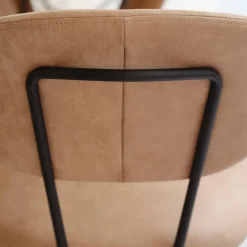 Mobitec Toro ® Chaise cosy minimaliste en tissu et pieds métal* Chaise De Salle à Manger|Chaise Salon