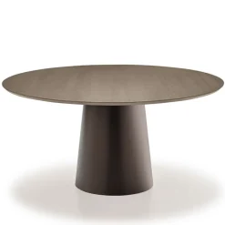 Sovet Italia Totem Sovet® Table design ronde plateau bois* Table De Salle à Manger