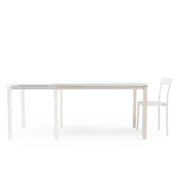 Cancio Toy bois Table de cuisine en verre avec rallonge* Table De Cuisine