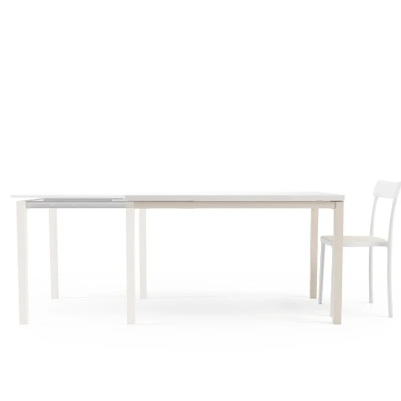 Cancio Toy bois Table de cuisine en verre avec rallonge* Table De Cuisine