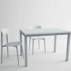 Cancio Toy métal Table de cuisine en verre avec rallonge hauteur 75 cm* Table De Cuisine