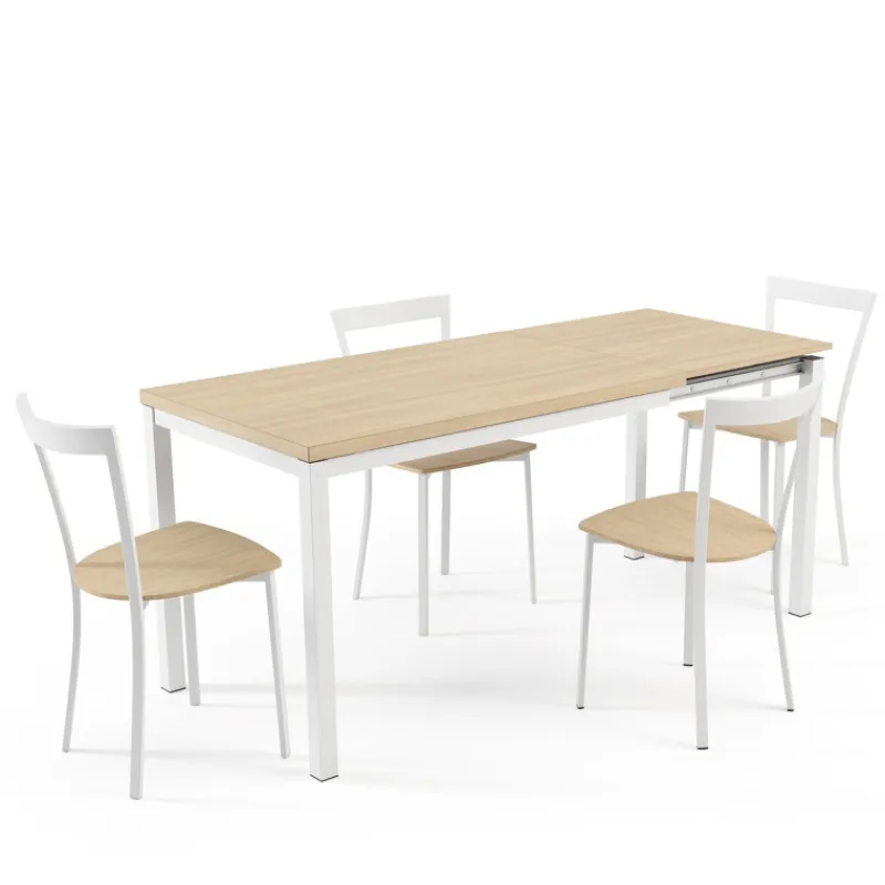 Cancio Toy métal Table de cuisine avec rallonge hauteur 75 cm* Table De Cuisine|Table Pour Petit Espace
