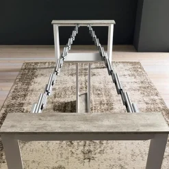 Altacom Trek Console extensible transformable en table en mélaminé* Table Pour Petit Espace