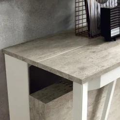 Altacom Trek Console extensible transformable en table en mélaminé* Table Pour Petit Espace