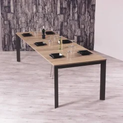 Altacom Trek Console extensible transformable en table en mélaminé* Table Pour Petit Espace