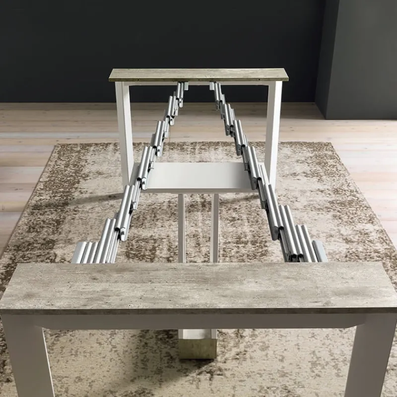 Altacom Trek Console extensible transformable en table en mélaminé* Table Pour Petit Espace