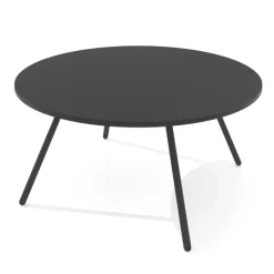 Perfecta Trevi Table basse ronde avec pieds en métal* Table De Salon