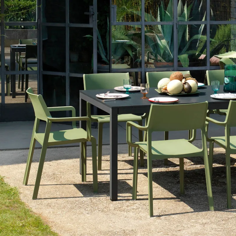 Trill Fauteuil de jardin empilable en polypropylène* Chaise De Jardin|Fauteuil De Jardin