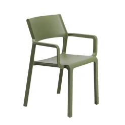 Trill Fauteuil moderne empilable en polypropylène* Chaise De Cuisine|Chaise De Salle à Manger