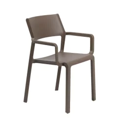 Trill Fauteuil moderne empilable en polypropylène* Chaise De Cuisine|Chaise De Salle à Manger