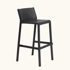Trill stool Tabouret de bar moderne empilable en polypropylène* Tabouret De Bar (assise +/- 80 Cm)