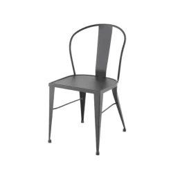 Jayso Turia 531 Chaise industrielle vintage en métal* Chaise De Salle à Manger