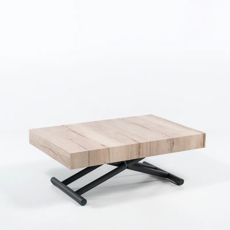 Altacom Ulisse Table relevable en mélaminé avec allonges* Table De Salon|Table Pour Petit Espace