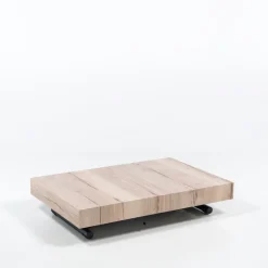 Altacom Ulisse Table relevable en mélaminé avec allonges* Table De Salon|Table Pour Petit Espace