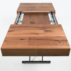 Altacom Ulisse Table relevable extensible pour petit espace en bois* Table De Salle à Manger|Table De Salon